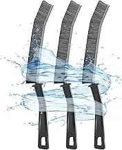 3Pcs Crevice Gap Cleaning Brush, Hard Bristle Brushes for Small Spaces Cleaning, Thin Bathroom Gap Cleaning Brush, Gap Brush Suitable for Kitchen Surfaces, Windows Groove, Tiles & Faucets