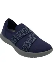 Clarks Cloudsteppers Washable Knit Slip-Ons Adella Stride Dark Navy
