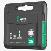 Wera 057775 Bit-Box 15 Impaktor TX Torx T25