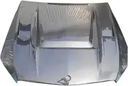 hood scoops for cars， Carbon Fiber Bonnet Hood Vented Compatible For Benz C-CLASS W205