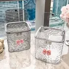 Thicken Clear Storage Box Household Hair Accessories Laundry Pods Container
