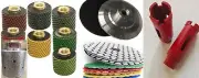 1-3/8" granite marble stone polishing drum buffer core drill bit concrete hole