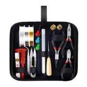 Jewelry Making Supplies Set with Jewelry Pliers Wire Cutter Tweezer Scissor Kit