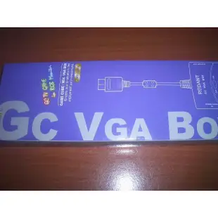 全新NGC / N64 專用VGA-BOX 送WII 對應 惡靈古堡0+1+死神~另有XBOX DC 主機 VGA 手把