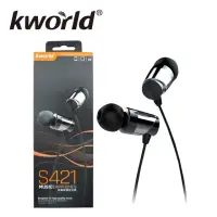 在飛比找momo購物網優惠-【Kworld 廣寰】S421音樂耳機麥克風
