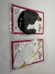 Justice Pet Shop Plush Pet Accessories Black Cat And Unicorn