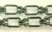 500' Campbell #2 Lock Link Single Sprocket Loop Chain Chrome Finish Garage PI