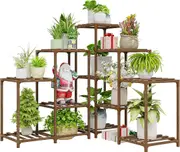 5-Tier Indoor Outdoor Plant Stand 11 Potted Flower Shelves
