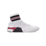NEW Mark Nason Los Angeles Men’s Block Varsity Lace Up Woven Knit Sock Fit Shoes