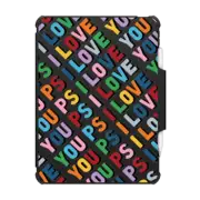 iPad Pro 12.9-inch (5th/6th gen) Impact Folio Case PS I Love You 45 Shadow Transparent