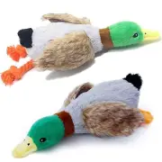Supawdupaw Mallard Duck Toy Rope Leg Plush 2 Pack