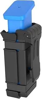 Universal Magazine Holder,Ambidextrous Single Magazine Pouch for 9mm 10mm .40 .45 Single & Double Stack magazines, Mag Pouch Fits Glock 9mm 1911 S&W Sig Sauer Beretta CZ Taurus Colt H&K Ruger and More