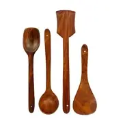 Wooden Spatula and Laddle/Woods Cooking Spoon Set of 1