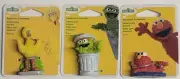 Sesame Street Mini Elmo, Big Bird, and Oscar Aquarium Ornaments Penn-Plax