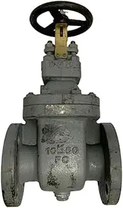 AF Hydro Cast Iron JIS10K Flange End Globe Valve, 6", up to 142 PSI, Raised Face, Non-Rising Stem with SS304 Trim, Handwheel Operated Valve for General WOG
