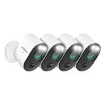 UNIDEN 2K Wi-Fi 4cam Camera With Spotlight OLOPRO2K-4