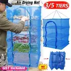 Air Dry Beef Jerky Drying Net Fruit Meat Dehydrator Fishing Vegetable Food Dryer