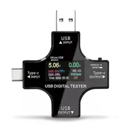 USB Bluetooths Power Tester Type C USB Digital Multimeter Voltage Current Meter