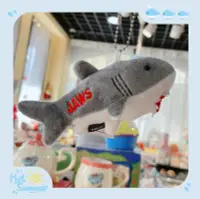 在飛比找露天拍賣優惠-【免運】日本 JAWS 大白鯊 毛絨玩偶掛件 包掛
