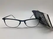 D931 Foster Grant LEIGHTON NVY BLUE 1.25 Reading READERS Glasses
