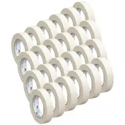 24pc 3M Premium General Purpose Industrial DIY Masking Tape 36mm x 50m Beige