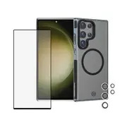 Impact Zero Premium Case/Screen/Lens Protector Bundle For Samsung GS24 Ultra