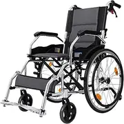 Rolling Walkers Portable Hand Push Scooter Wheelchair Wheel Chair Self Propelled Mobility Device Lightweight Convenience Caretaker Wheel Chair Self-Propelled Wheelchair