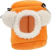 BUGUUYO 1Pc Hamster Cotton Bed Warm Nest for Animals Cozy Hamster House for Winter Bright for Guinea Pigs Chinchillas and Dwarf Rabbits