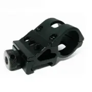 Profession 25.4mm Offset Flashlight Torch Laser Mount 20mm Weaver Picatinny Rail