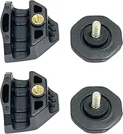 2PCS Football Visor Clips, Football Helmet Clip for Easy Installation and Removal, Football Helmet Screws Fasteners, Football Helmet Accessories for Oakley Helmet Visor Quick Fix