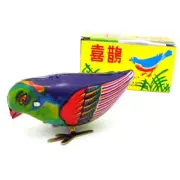 Bird Magpie Shape Metal Wind-up Mechanical Toy Clockwork Toy Magpie