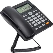 Telephone Landline Phone: Corded Phone with Noise Reduction, Caller ID, Mute and Redial Function, Ideal for Home, Hotel and Office Use