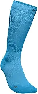 [BAUERFEIND] Running Socks "Run Ultralight Compression Socks", 1 Pair Women's Sports Socks, Thin Compression Socks for Jogging and Fitness, Running Socks, Lagoon Blue, 35