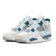 【NIKE 耐吉】Air Jordan 4 Industrial Blue 軍藍 白藍 男鞋(FV5029-141)