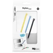 Pen Stiletto Lot 3 X Replacement Nintendo Dsi DS Lite Stylus Pack Print Skort