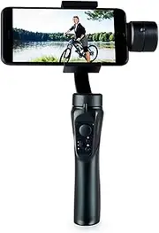 Labymos H4 Handheld Gimbal Stabilizer 3-Axis Smart Anti-Shake Handheld Gimbal Mobile Phone Video Vlog Stabilizer Black