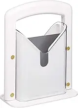 Hoan Lifetime Brands 5086739 Bagel Guillotine Slicer, White 9.25" x 7.00" x 3.88"
