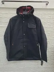 New Pendleton Hooded Timer Cruiser Black Coat Size Large