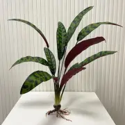 Large Lotus Leaves with Roots Plant Artificial Green Home Landscape Garden Decor