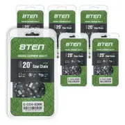 Chainsaw Chain 20 Inch .063 3/8 72DL for Stihl 039 036 038 041 064 032 6-Pack