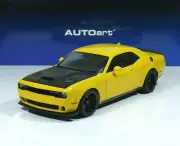 Dodge Challenger SRT " Hellcat " 2018 Widebody Yellow/Black 1:18 AUTOart