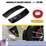For Kia Forte Optima Sport Glossy Black Side Fender Air Vents Wing Cover Tri