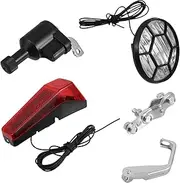 Totority Set Bicycle Light Set Bike Lights Ebike Light Kit Dirt Bike Light Kit Electric Scooter Accessories Bicycle Rear Turning Light Dirtbike Headlights Bicycle Turn Signal Lights Metal