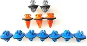 Partscollect Front Door Trim Body Moulding Repair Kit Flare Panel Clips For Toyota Prado 120 Replaces OE# 75397-35010 75495-35010 75392-60031