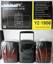 YAZUMI I.C. JAPAN YZ-1906 STEREO MINI MUSIC CENTER CASSETTE RADIO PLAYER NEW !