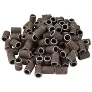 AEON Sanding Band Ring Nail Drill Bit Paper Brown Coarse Grit #80 500pcs