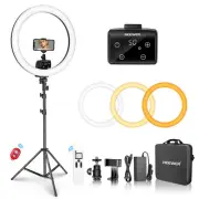 Neewer LCD Screen 2.4G Remote 18''LED Ring Light for Makeup YouTube Video