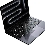 Soonjet Premium Ultra Thin Keyboard Cover, for 2025-2021 M4-M2 MacBook Air 15" (A3421 A3114 A2941) Air 13.6" (A3420 A3113 A2681), MacBook Pro 14" 16" M4-M1 (A2918 A2992 A2779 A2442 A2991 A2780 A2485)