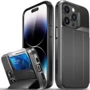 Wallet Case Compatible with Apple iPhone 14 Pro (6.1"), (Military Grade
