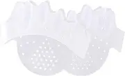 Jeruytgh Toe Corrector - 2X Silicone Overlapping Toe Spacer | Forefoot Half-Size Pad Foot Corrector Cushion for Men Women Daily Use Exercise Dancing Walking Running High Heels Pedicure Home